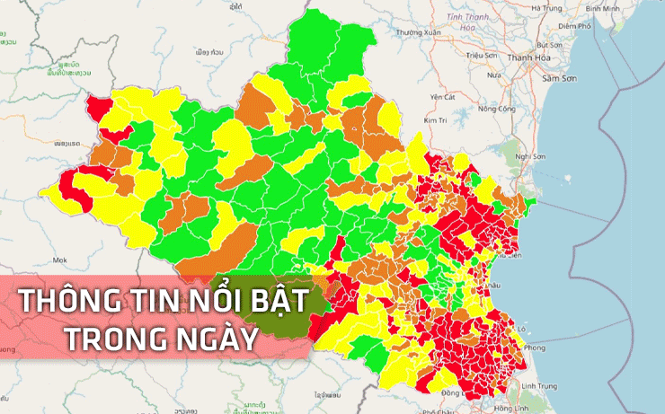 Nghệ An: Thông tin nổi bật ngày 19/2