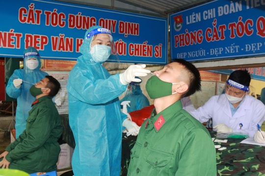 Bộ CHQS tỉnh khám, phúc tra sức khỏe cho 100% tân binh nhập ngũ năm 2022