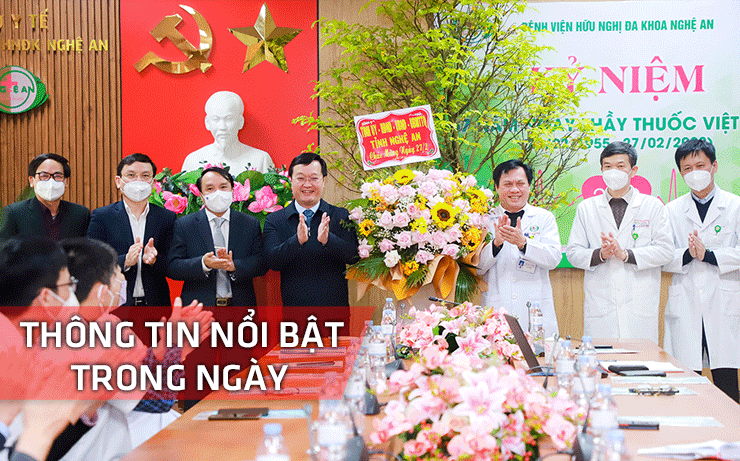 Nghệ An: Thông tin nổi bật ngày 23/2