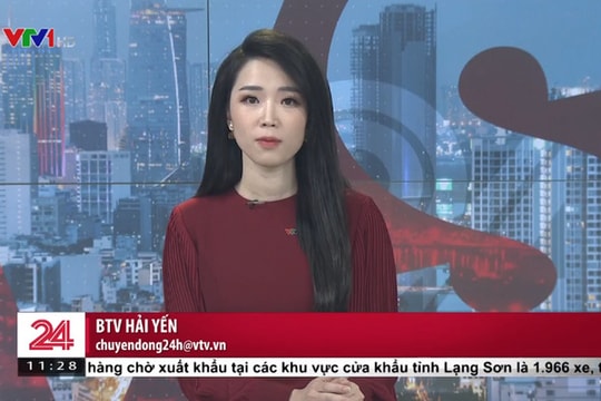 MC VTV là hoa khôi sinh viên bất ngờ lên sóng Chuyển động 24h