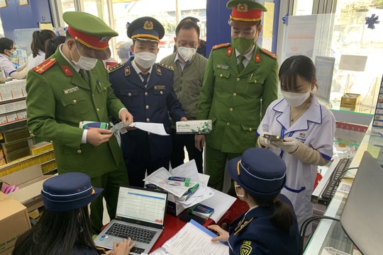 Nghệ An kiểm tra việc mua bán kit test và thuốc điều trị Covid -19