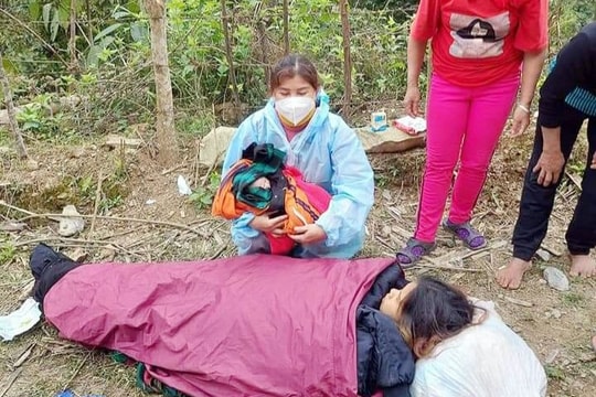 Nghệ An: Hỗ trợ một sản phụ sinh con ngay bên đường giữa trời giá rét