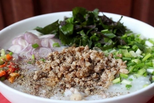 F0 nên ăn cháo gì khi ho sốt?