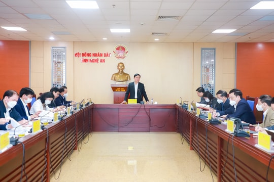 Thường trực HĐND tỉnh phê duyệt danh mục 36 nội dung xây dựng nghị quyết trình HĐND tỉnh năm 2022