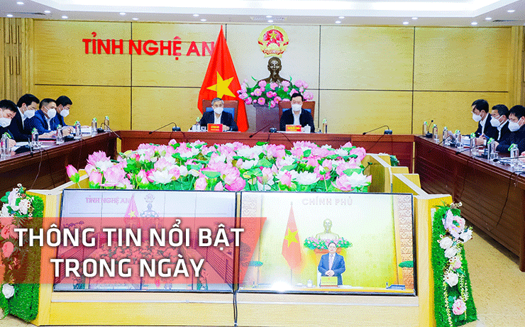 Nghệ An: Thông tin nổi bật ngày 2/3