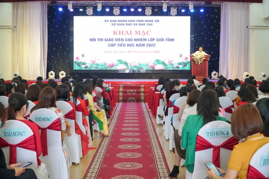 Gần 300 giáo viên tham dự hội thi giáo viên chủ nhiệm giỏi cấp tiểu học năm 2022