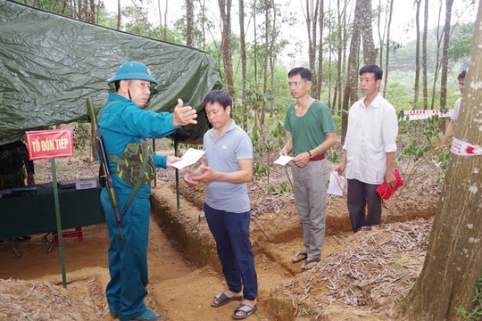 Tập trung cao độ cho công tác huấn luyện lực lượng dự bị động viên năm 2022