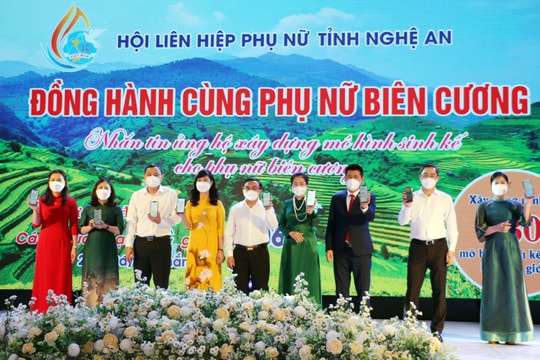 Nghệ An triển khai nhiều hoạt động ý nghĩa chào mừng Đại hội Đại biểu phụ nữ toàn quốc lần thứ XIII