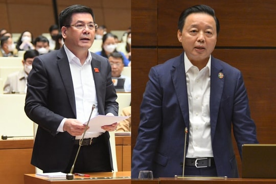 Hôm nay,  Ủy ban Thường vụ Quốc hội chất vấn 2 Bộ trưởng Công Thương và Tài nguyên – Môi trường