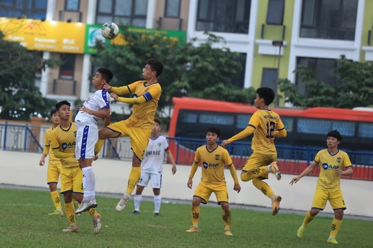 Thành tích đáng khâm phục của U19 SLNA