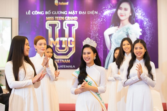 Nữ sinh 14 tuổi đại diện Việt Nam thi Miss Teen Grand International 2022 