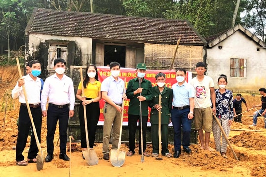Khởi công xây dựng 5 nhà tình nghĩa ở Tân Kỳ và Nghĩa Đàn