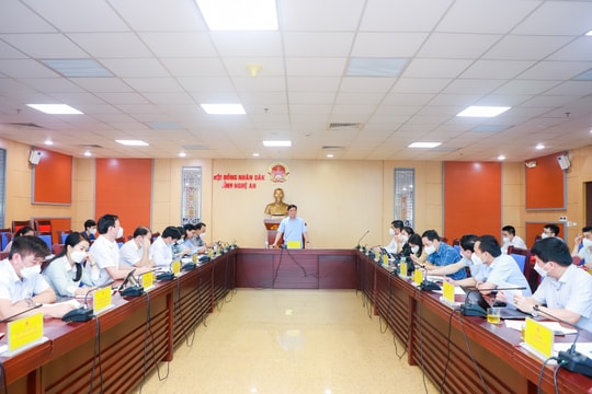 Thường trực HĐND tỉnh Nghệ An tổ chức phiên họp thường kỳ tháng 3