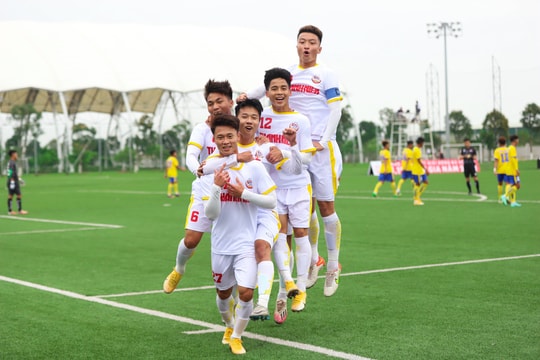 U19 SLNA giành thắng lợi trong trận mở màn giải U19 Quốc gia