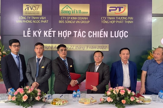 Song Vi VN Group chính thức ký kết gói tư vấn thông tin dự án Paris Elysor Thanh Hóa