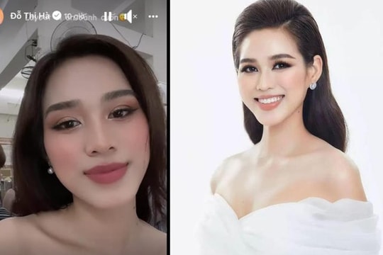 Vừa về Việt Nam, Hoa hậu Đỗ Thị Hà lên đồ đi ăn bánh cuốn gây ‘sốt’