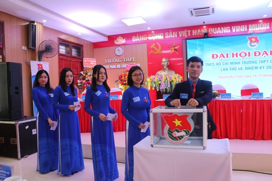 Rút kinh nghiệm tổ chức đại hội điểm Đoàn TNCS Hồ Chí Minh