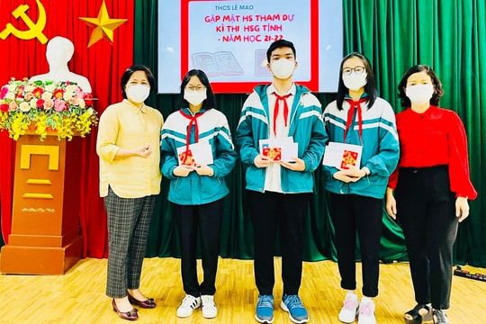 Nghệ An công bố kết quả và danh sách thủ khoa tại Kỳ thi chọn học sinh giỏi tỉnh lớp 9