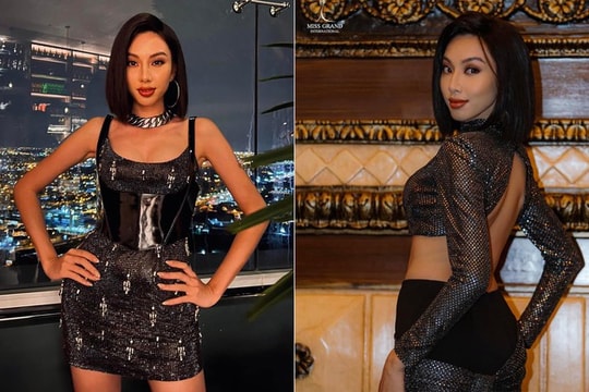 Thùy Tiên biến hóa như 'tắc kè hoa' với tóc ngắn, diện váy cut-out 