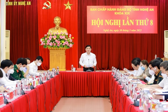 Tổng kết 10 năm thực hiện Nghị quyết nâng cao năng lực lãnh đạo, sức chiến đấu TCCS đảng ở Nghệ An