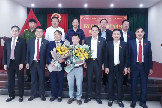 Bầu bổ sung Phó Chủ tịch UBND thị xã Hoàng Mai