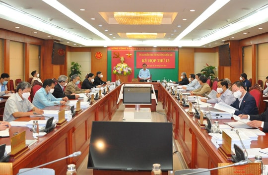 Ủy ban Kiểm tra Trung ương thông báo Kết luận kỳ họp 13