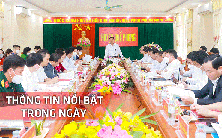 Nghệ An: Thông tin nổi bật ngày 1/4