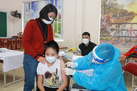 Ý kiến của phụ huynh Nghệ An về việc tiêm phòng cho trẻ từ 5 - 11 tuổi