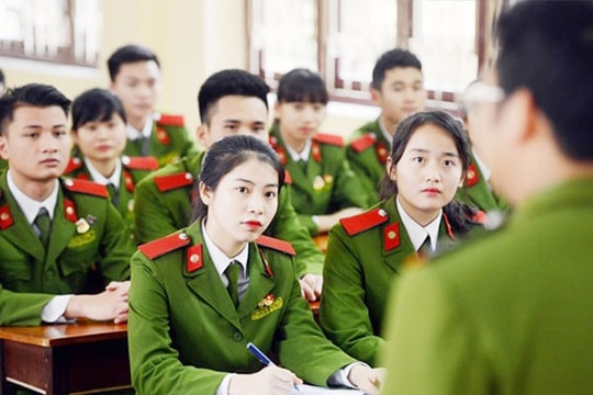 Công bố chỉ tiêu, phương thức tuyển sinh 8 trường công an