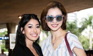 Nhan sắc chị, em gái của sao Việt