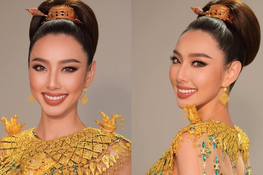 Fans 'choáng' vì Thùy Tiên đeo bộ trang sức gần 24 tỷ tại Miss Grand Thailand 2022
