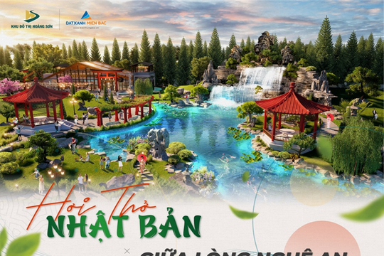 Nghệ An lần đầu tiên xuất hiện khu đô thị mang phong cách Nhật