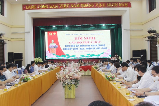 Đảng ủy Khối Các cơ quan tỉnh Nghệ An đưa ra biện pháp cảnh báo, răn đe cán bộ, đảng viên vi phạm