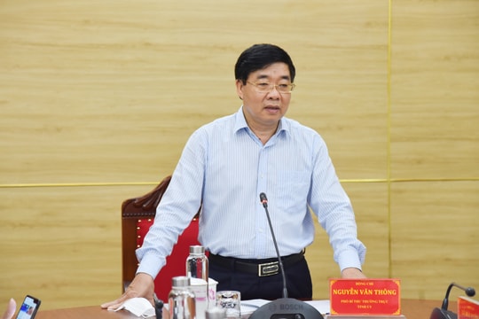  Thường trực Tỉnh ủy triển khai nhiệm vụ quý II/2022 đối với các ban và Văn phòng Tỉnh ủy 