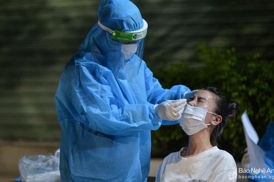 Sáng 16/4, Nghệ An ghi nhận 339 ca mắc Covid-19 mới, trong đó có 98 ca cộng đồng