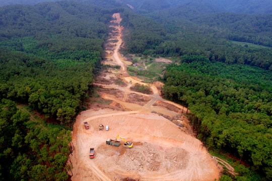'Hình hài' cao tốc Bắc - Nam đoạn qua Nghệ An
