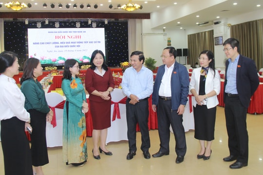 Tránh để tiếp xúc cử tri thành hoạt động tiếp dân, giải quyết đơn thư 