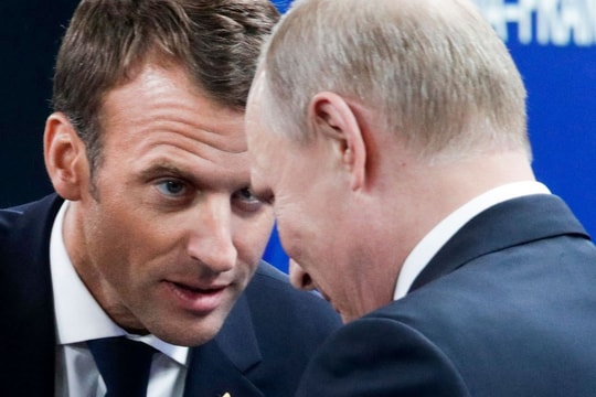 Tổng thống Pháp Macron không từ bỏ nỗ lực tiếp tục đối thoại với Tổng thống Nga Putin