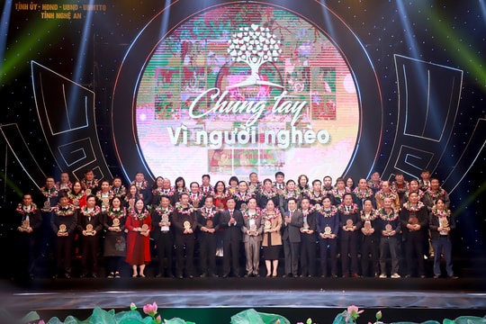 Nghệ An: Gần 573 tỷ đồng ủng hộ 4 chương trình an sinh xã hội trong năm 2021