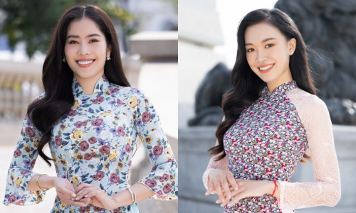 Top 64 Hoa hậu Thế giới Việt Nam 2022 diện áo dài khoe sắc