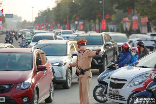 UBND tỉnh Nghệ An ban hành công điện đảm bảo trật tự ATGT dịp nghỉ lễ 30/4-1/5