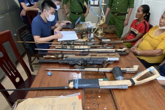 Bắt giữ 12 đối tượng, triệt xóa nhiều tụ điểm ma túy ở Tương Dương