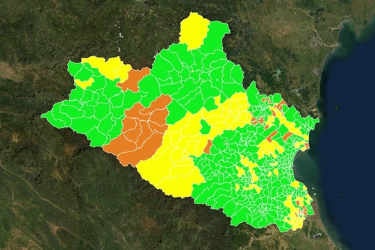 Nghệ An không còn xã nào thuộc vùng đỏ, 323 xã trở về trạng thái bình thường mới