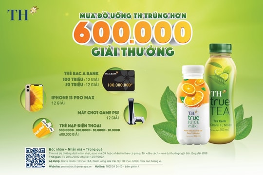 Chào hè 'cực chất' với hơn 600.000 quà tặng từ TH