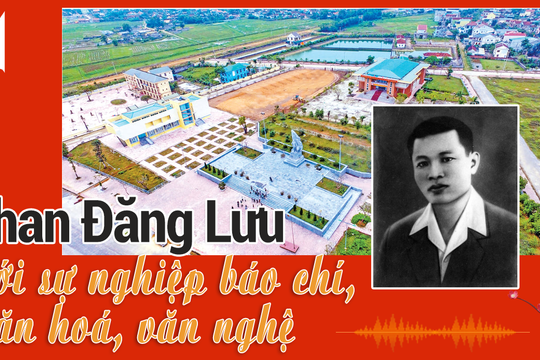 Tiếng Nghệ: Phan Đăng Lưu với sự nghiệp báo chí, văn hóa, văn nghệ