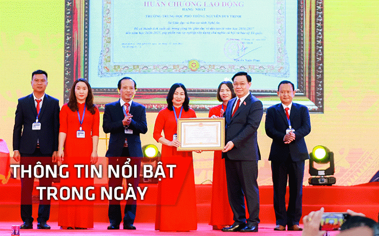 Nghệ An: Thông tin nổi bật ngày 1/5