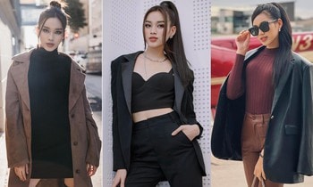 Đỗ Thị Hà được fans gọi là 'nữ hoàng tiết kiệm' vì không ngại mặc lại đồ cũ