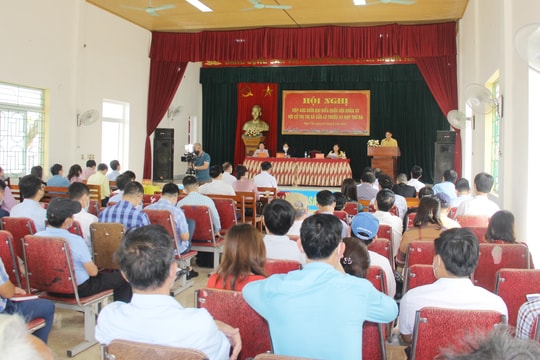 Cử tri Cửa Lò kiến nghị Quốc hội có giải pháp kiểm soát giá đất