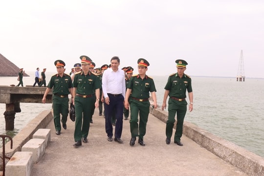 Bộ Quốc phòng khảo sát xây dựng Đề án 3826 trên địa bàn Nghệ An