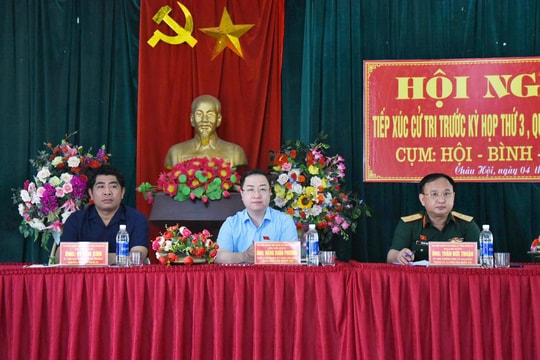 Cử tri huyện Quỳ Châu kiến nghị các vấn đề về đất đai, khai thác khoáng sản